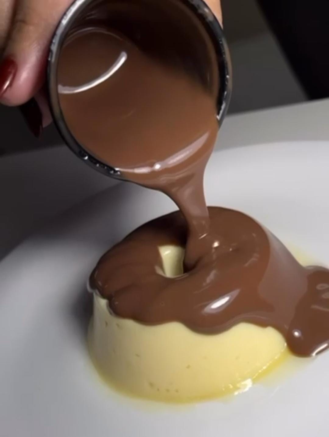 Pudim de Ninho com Nutella