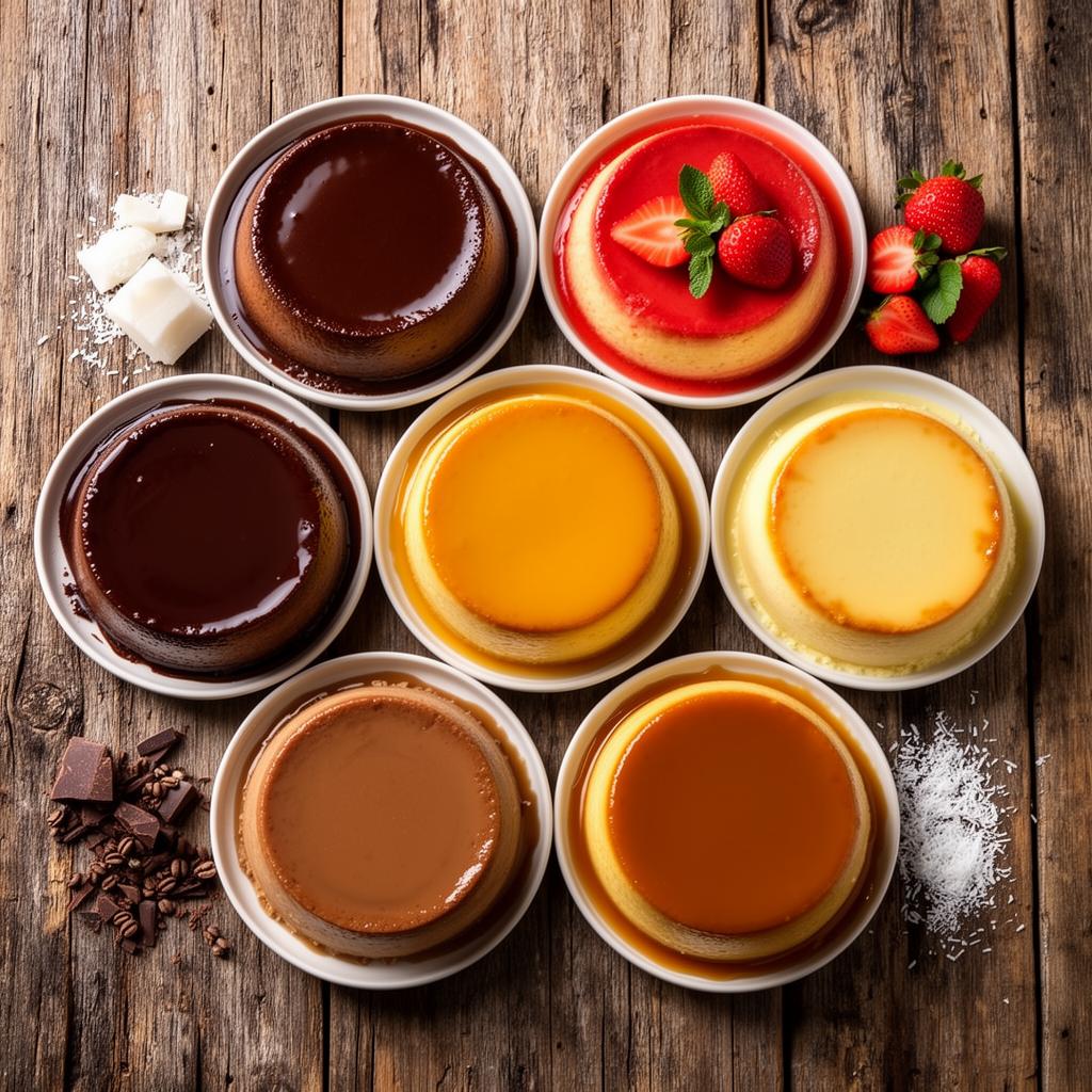 Variedades de pudim